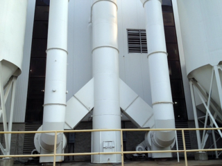 Industrial Baghouse – Exterior Painting Industrial Baghouse – Exterior Painting