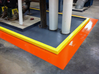Manufacturing – Line Striping Floor System Manufacturing – Line Striping Floor System